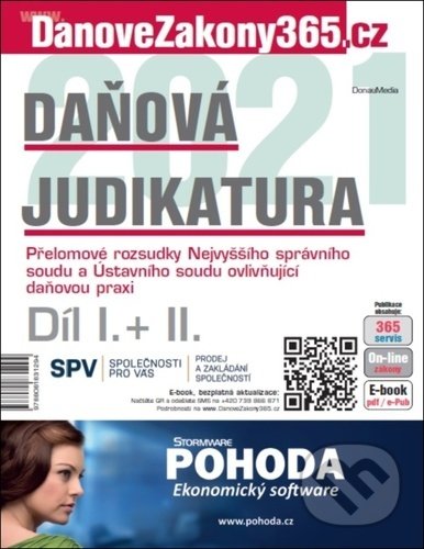 Kniha: Daňová judikatura 2021 (DonauMedia). DonauMedia, 2021