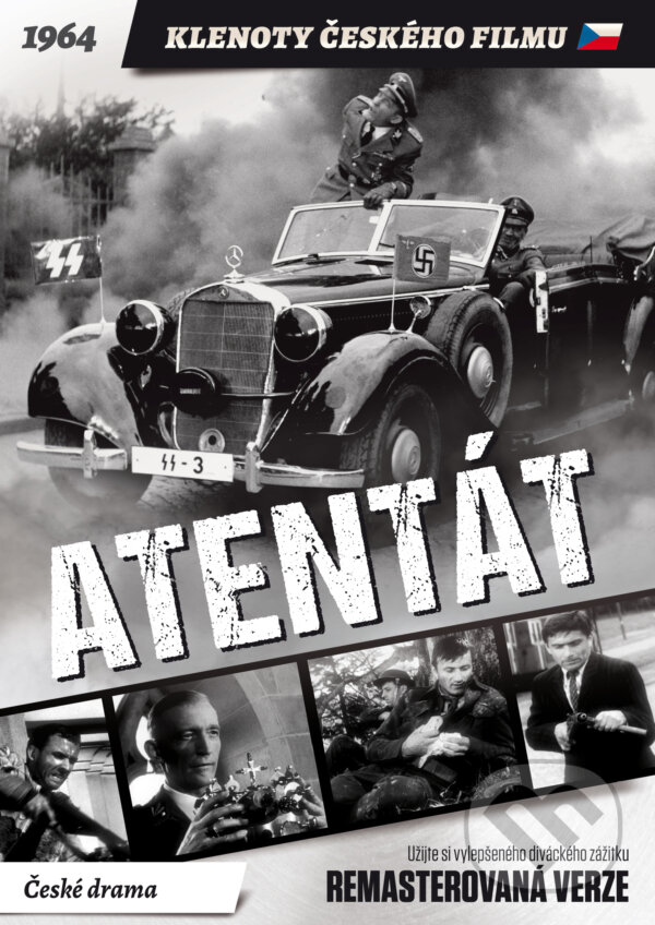 Levně Atentát (remasterovaná verze) - Jiří Sequens - film z kategorie Historické drámy