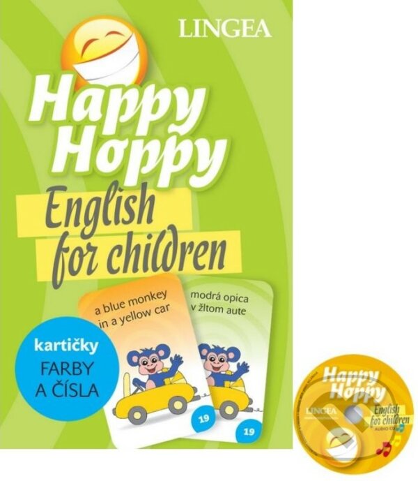 Levně Happy Hoppy kartičky: Farby a čísla + CD (Kolekcia)