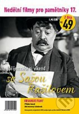 Levně Nedělní filmy pro pamětníky 17: Saša Rašilov (Divotvorný klobouk, Přijdu hned) - film z kategorie Filmy