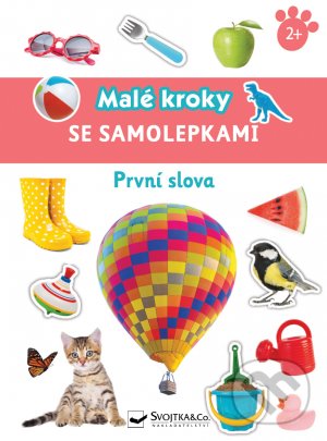 Levně Malé kroky se samolepkami - První slova - kniha z kategorie Naučné knihy