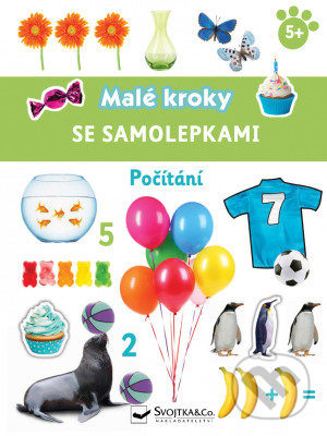 Levně Malé kroky se samolepkami - Počítání - kniha z kategorie Naučné knihy
