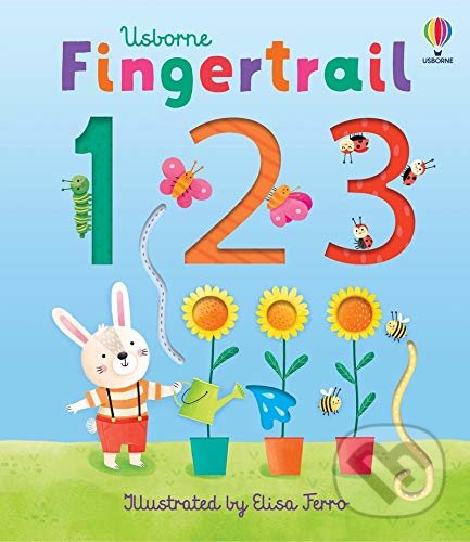 Levně Fingertrail 123 - Felicity Brooks, Elisa Ferro (ilustrátor) - kniha z kategorie Pre deti a mládež