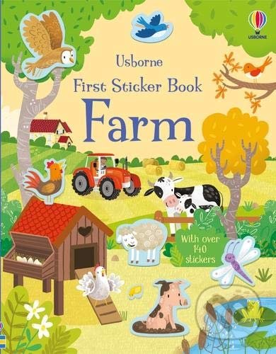 First Sticker Book Farm - Kristie Pickersgill, Jordan Wray (Ilustrátor), Usborne, 2021