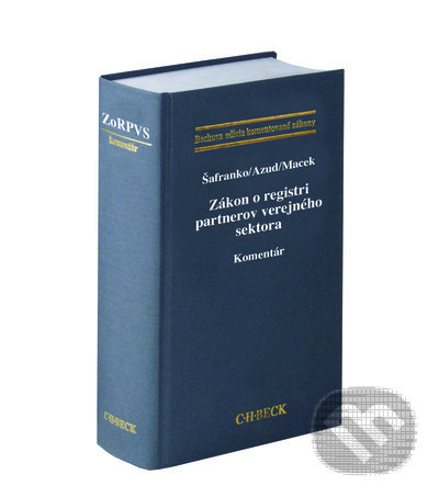 Levně Zákon o registri partnerov verejného sektora (Komentár) - kniha z kategorie Verejná správa