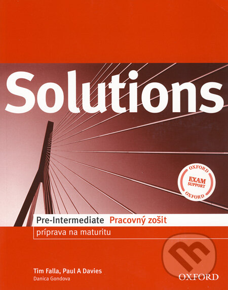 Levně Solutions - Pre-Intermediate - Pracovný zošit - Tim Falla, Paul A. Davies - kniha z kategorie Jazykové učebnice a slovníky
