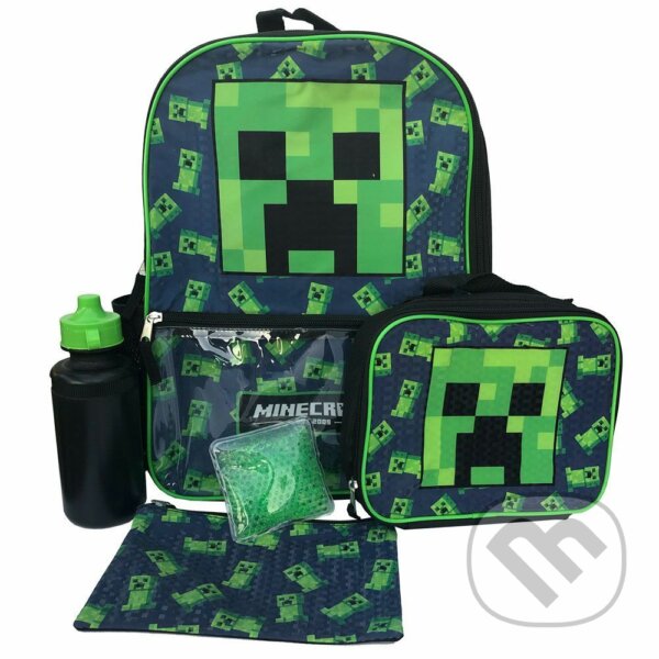 Školský batoh Minecraft: Creeper, , 2021