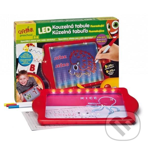 Levně Carotina Preschool: LED Kouzelná tabule - hra z kategorie Vzdelávacie hry