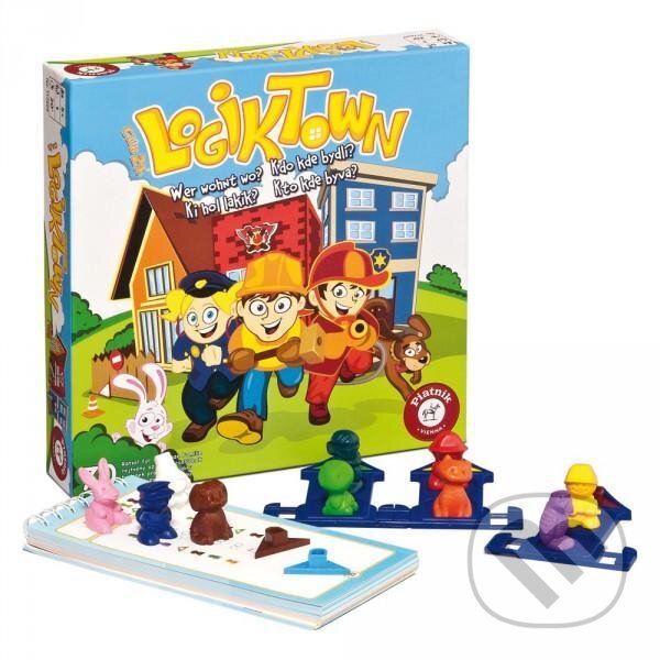 Levně Logik Town - hra z kategorie Domino, hlavolamy