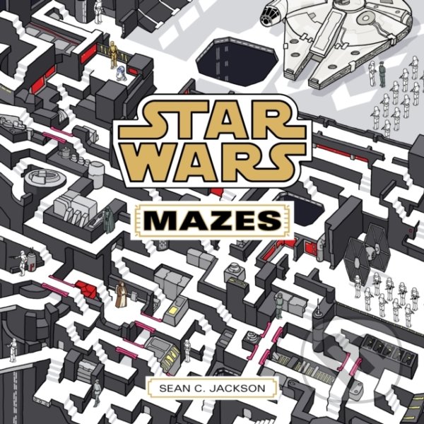 Kniha Star Wars Mazes