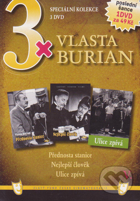 3x Vlasta Burian V., 