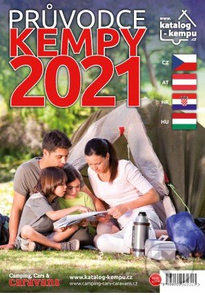 Průvodce kempy 2021, Nakladatelství MISE, 2021