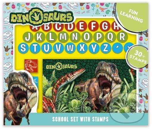 Levně Dinosauři - Školní set s razítky
