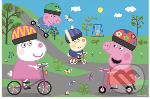Levně Prasátko Peppa / Aktivní den MAXI - puzzle z kategorie Maxi dieliky