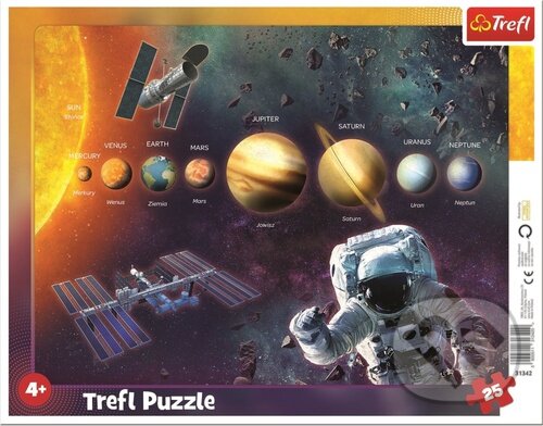 Levně Sluneční soustava - puzzle z kategorie 60 – 300 dielikov