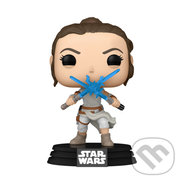 Levně Funko POP! Star Wars: SWEp9 - Rey w/2 Light Sabers