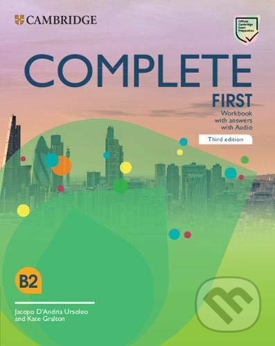 Complete First B2 Workbook with answers with Audio, 3rd - Jacopo Olivieri, Cambridge University Press, 2021