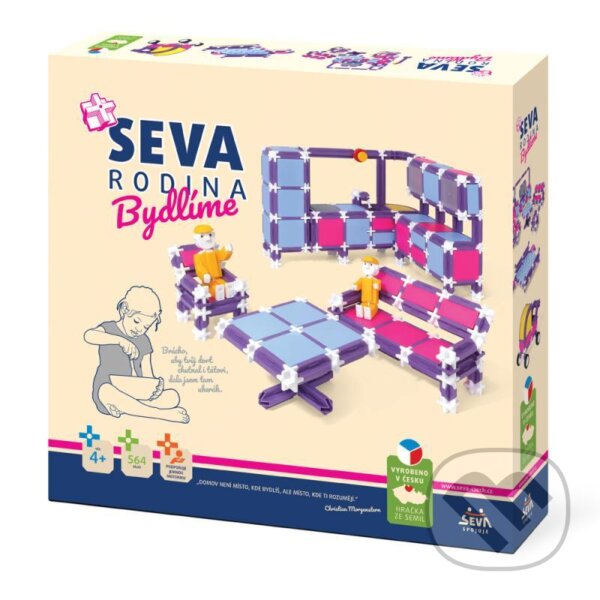 Spoločenská hra: Rodina Bydlíme (SEVA). SEVA, 2021