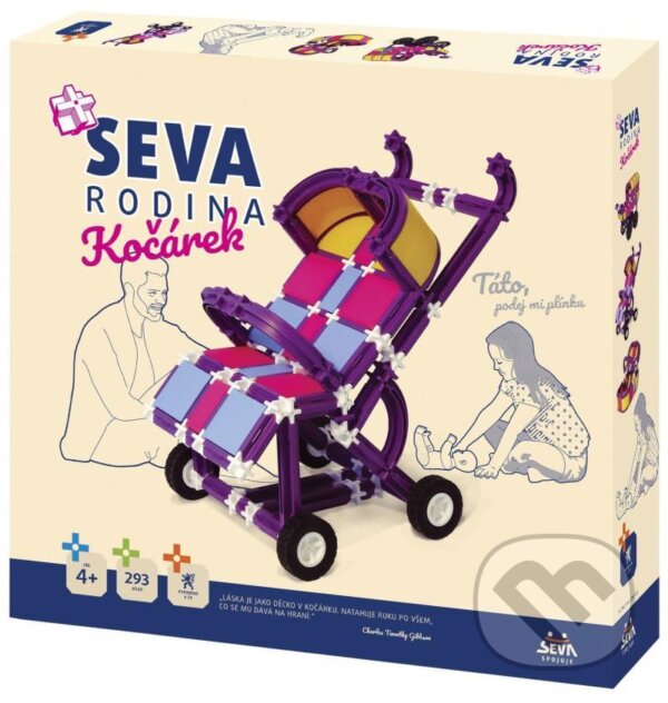 Levně Rodina Kočárek - hra z kategorie Stavebnice