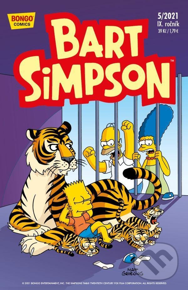 Levně Simpsonovi - Bart Simpson 5/2021 - kniha z kategorie Komiksy