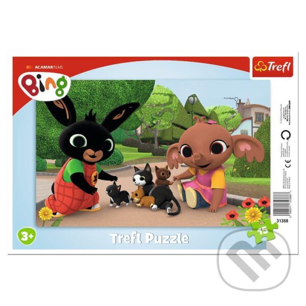 Levně Bing / Hra s koťaty - puzzle z kategorie 15 – 60 dielikov