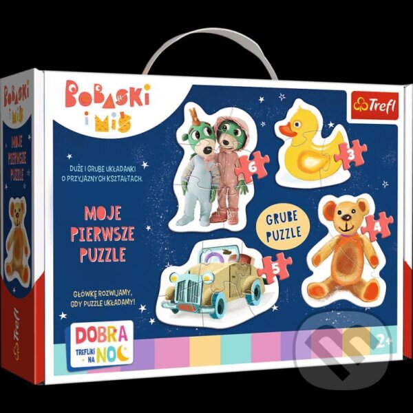 Baby puzzle Dobrou noc, Treflíci 4v1 (3,4,5,6 dílků)