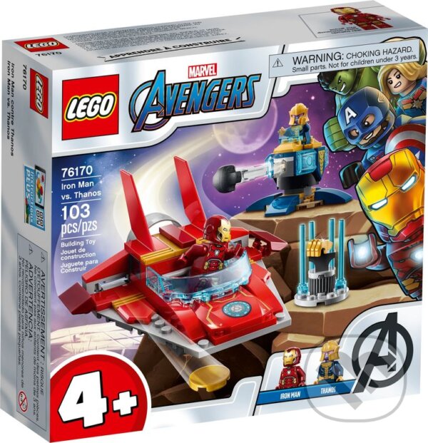 LEGO® Marvel Super Heroes 76170 Iron Man vs. Thanos, LEGO, 2021