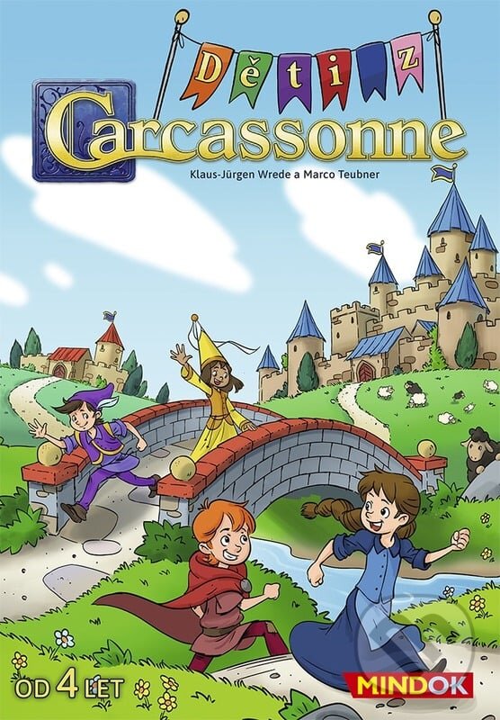 Levně Děti z Carcassonne - Klaus Jürgen Wrede, Marco Teubner - hra z kategorie Carcassonne