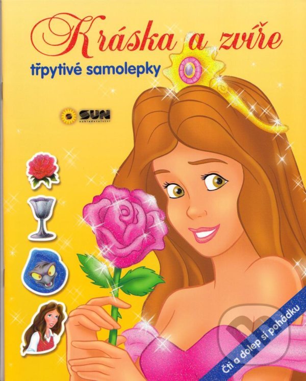 Levně Kráska a zvíře - samolepky čti a dolep pohádku - kniha z kategorie Samolepky