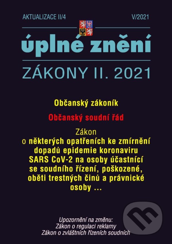 Aktualizace II/4 Občanský zákoník, Občanský soudní řád
