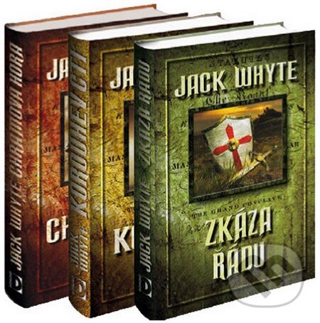 Kniha: Templářská trilogie (Komplet) (Jack Whyte). Domino, 2010