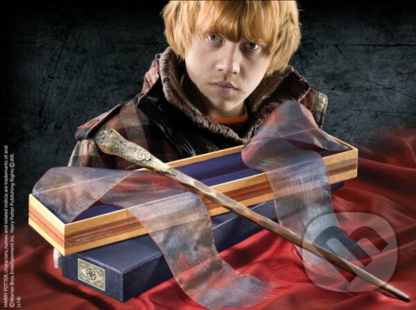 Levně Harry Potter Sběratelská hůlka - Ron Weasley (Ollivander´s box)