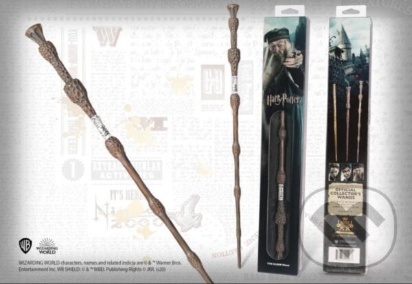 Harry Potter Sběratelská hůlka - Albus Brumbál, Noble Collection, 2021
