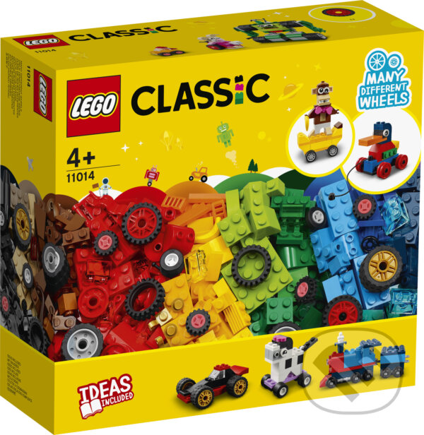 LEGO® Classic 11014 Kocky a kolesá, LEGO, 2021
