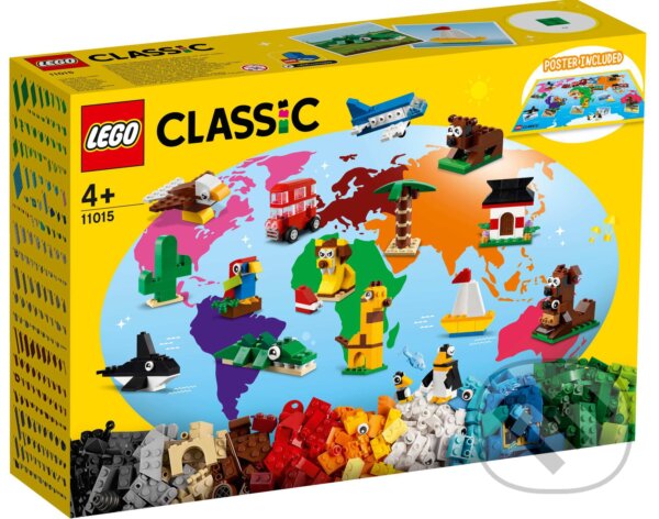 LEGO® Classic 11015 Cesta okolo sveta, LEGO, 2021