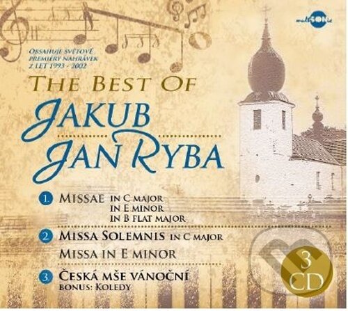 Levně The Best Of, Jakub Jan Ryba (3 CD) - Jakub Jan Ryba