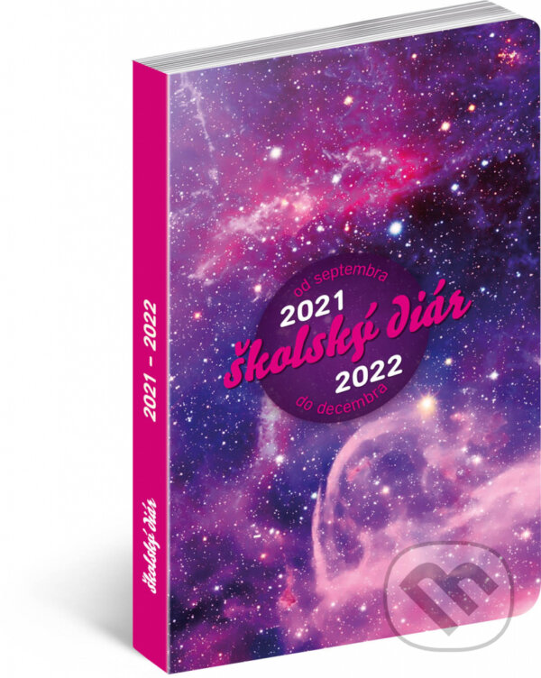 Školský diár Galaxy september 2021 – december 2022, Presco Group, 2021