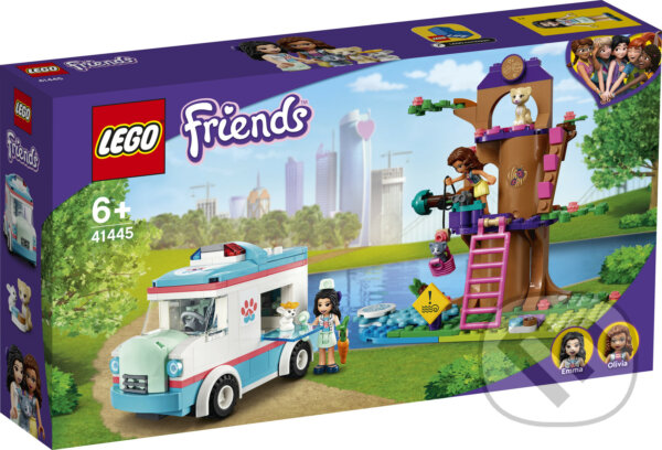 LEGO® Friends 41445 Veterinárna sanitka, LEGO, 2021