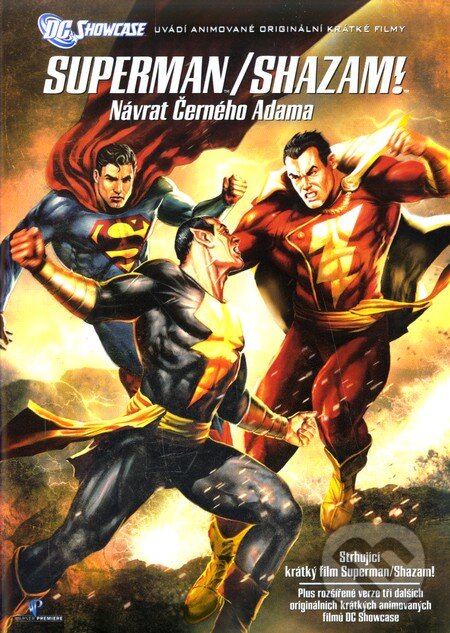 Levně Superman / Shazam!: Návrat černého Adama - film z kategorie Komiksoví hrdinovia