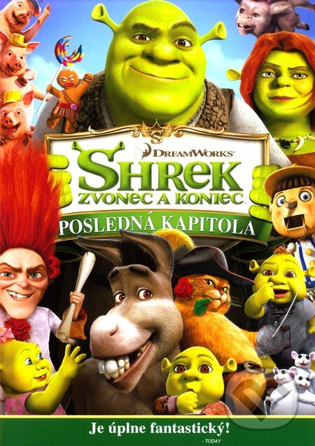 Levně Shrek: Zvonec a koniec (Poslední kapitola) - Mike Mitchell - film z kategorie České a slovenské