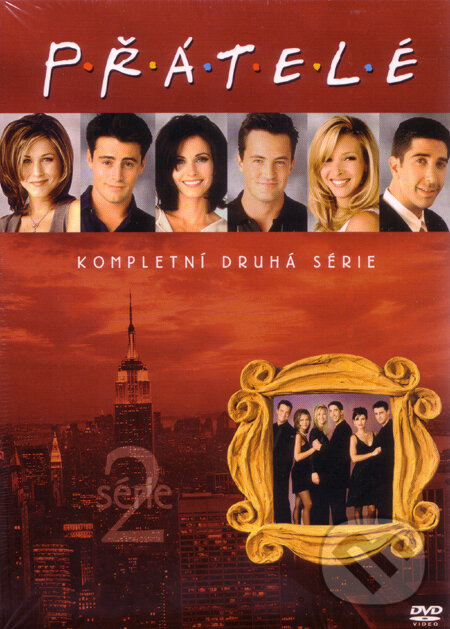 Levně Přátelé - 2. série (4 DVD) - film z kategorie Komediálne seriály
