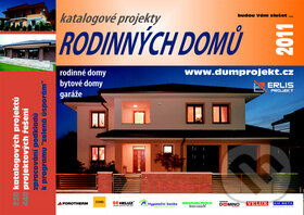 Kniha: Katalogové projekty rodinných domů 2011 (ERLIS projekt). ERLIS projekt, 2010
