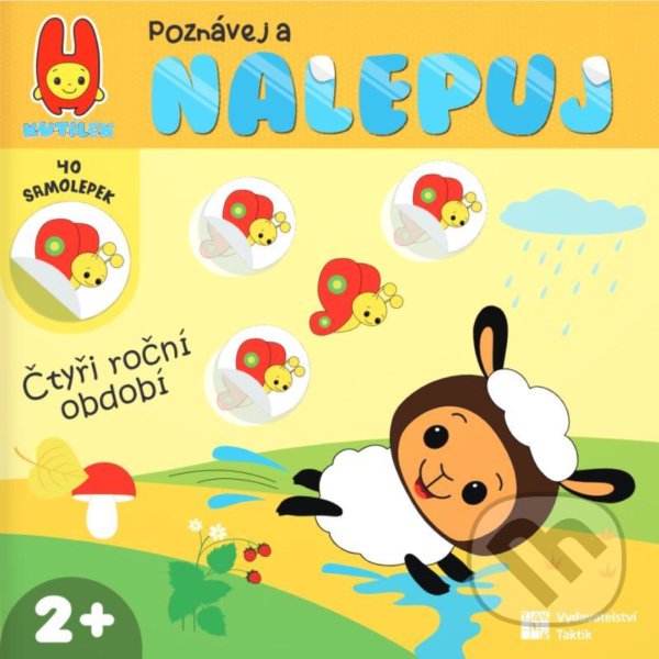 Levně Poznávej a nalepuj - Čtyři roční období - kniha z kategorie Samolepky