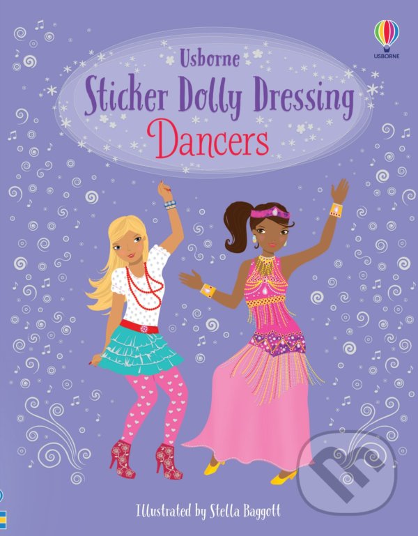 Levně Sticker Dolly Dressing: Dancers - Fiona Watt, Stella Baggott (ilustrátor) - kniha z kategorie Pre deti a mládež
