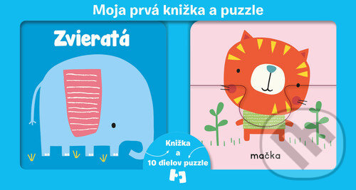 Moja prvá knižka a puzzle Zvieratá, YoYo Books, 2021