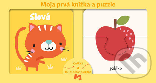 Levně Moja prvá knižka a puzzle Slová - kniha z kategorie Naučné knihy