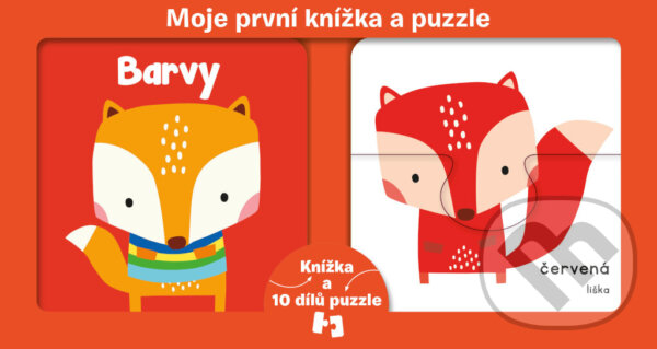Levně Moje první knížka a puzzle - Barvy (Knížka a 10 dílů puzzle) - kniha z kategorie Naučné knihy
