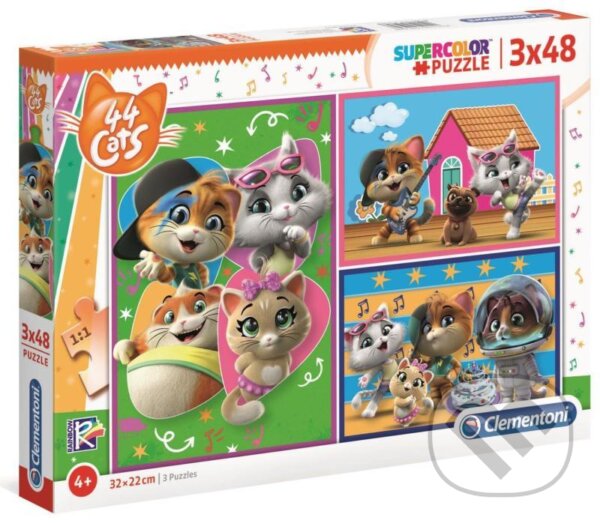 Levně 44 Cats - puzzle z kategorie 60 – 300 dielikov