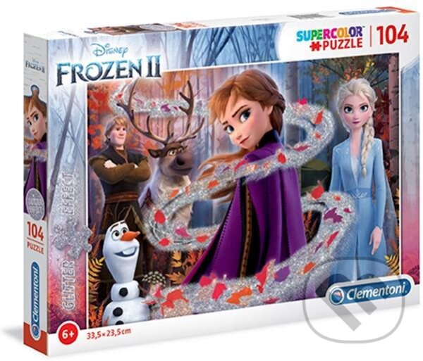 Levně Supercolor Glitter - Ledové království 2 - puzzle z kategorie 60 – 300 dielikov