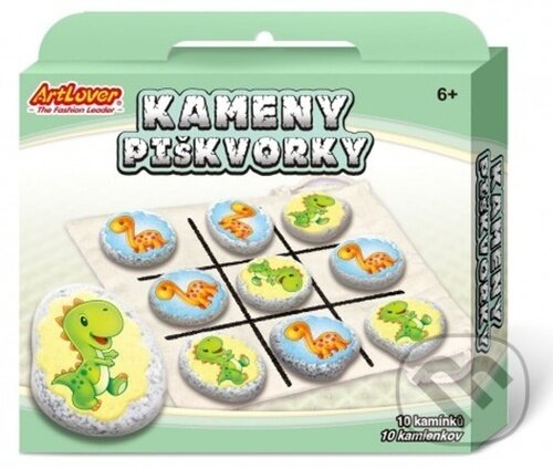 Levně Kameny/piškvorky: Dinosauři - hra z kategorie Ostatné
